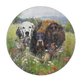 Setter-Familie Schneidebrett