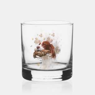 Setter, Holzhacken Whiskyglas