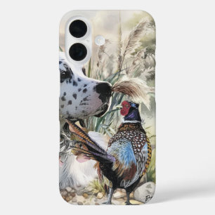 Setter & Pheasant iPhone 16 Hülle