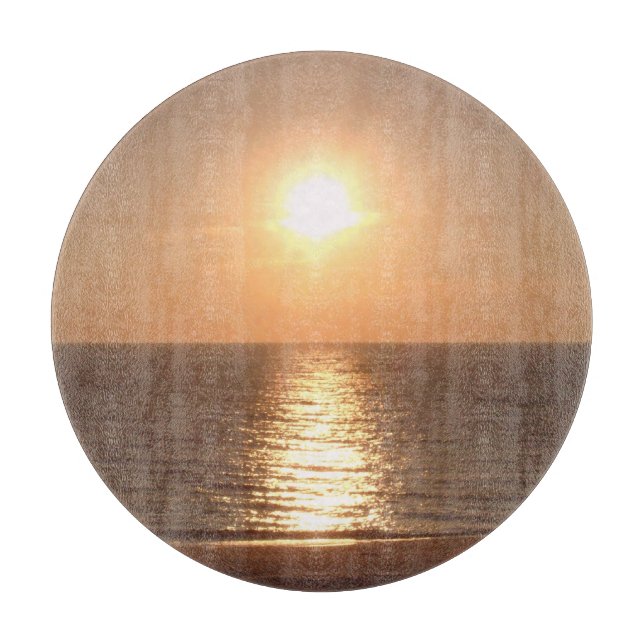 Setting Sun Schneidebrett (Vorderseite)