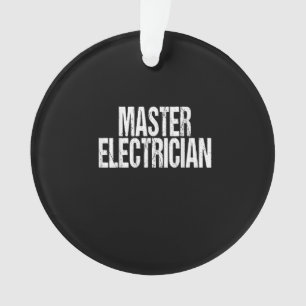 Setup-Team für Master-Elektrogeräte Ornament