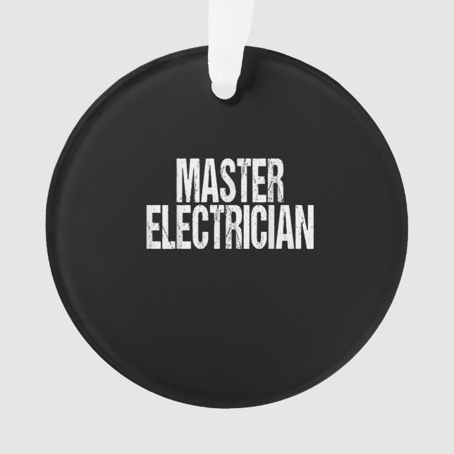 Setup-Team für Master-Elektrogeräte Ornament (Vorderseite)