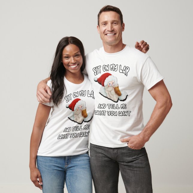 Setz dich auf meine Klappe und sag mir, was du Gew T-Shirt (Unisex)