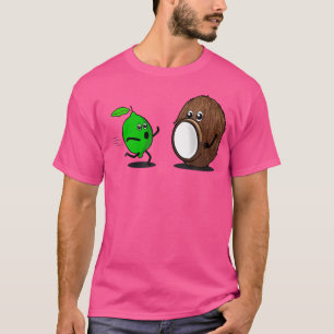 Setze die Limette in die Kokosnuss Lustiger Lauf L T-Shirt
