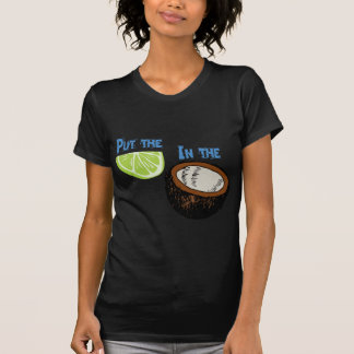 Setzen Sie das Limone in die Kokosnuss ein! T-Shirt