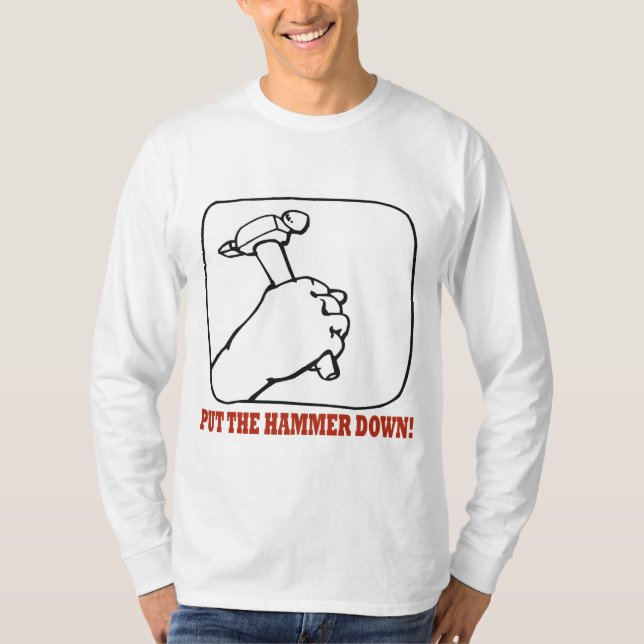 Setzen Sie den Hammer unten T-Shirt (Vorderseite)