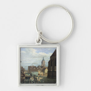 Setzen Sie DES Dominicains, Colmar, 1876 Schlüsselanhänger