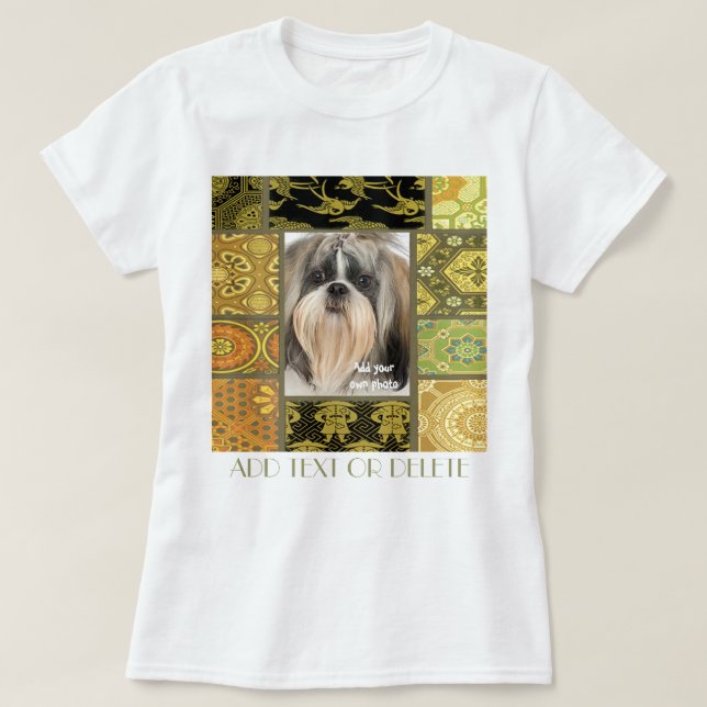 SETZEN SIE IHR FOTO HIER… T-Shirt (Design vorne)