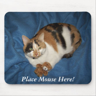 Setzen Sie Maus hier! Mousepad