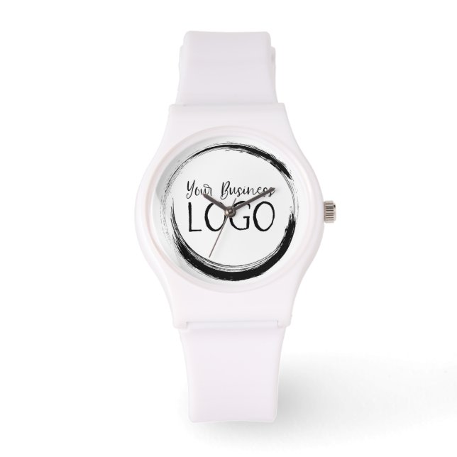 Setzen Sie mein Logo auf Promo Armbanduhr (Vorderseite)