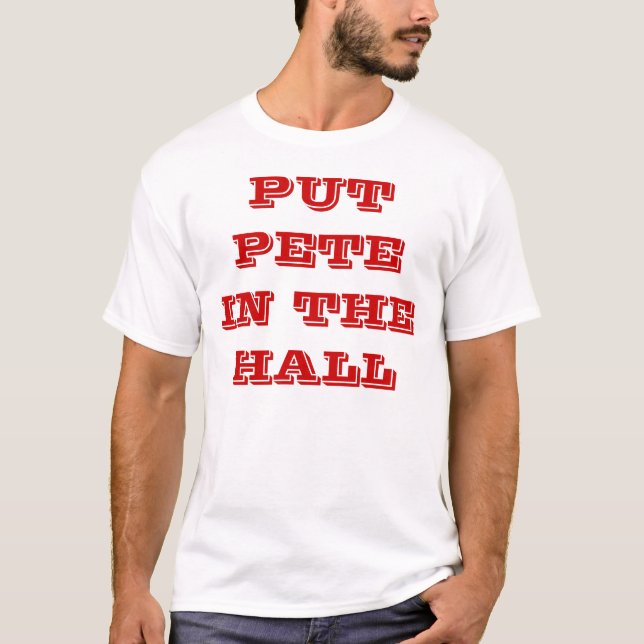 SETZEN SIE PETER IN DEN HALL EIN T-Shirt (Vorderseite)
