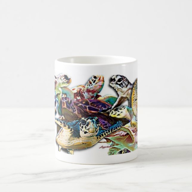 Setzen Sie Schildkröte-Tasse Kaffeetasse (Mittel)