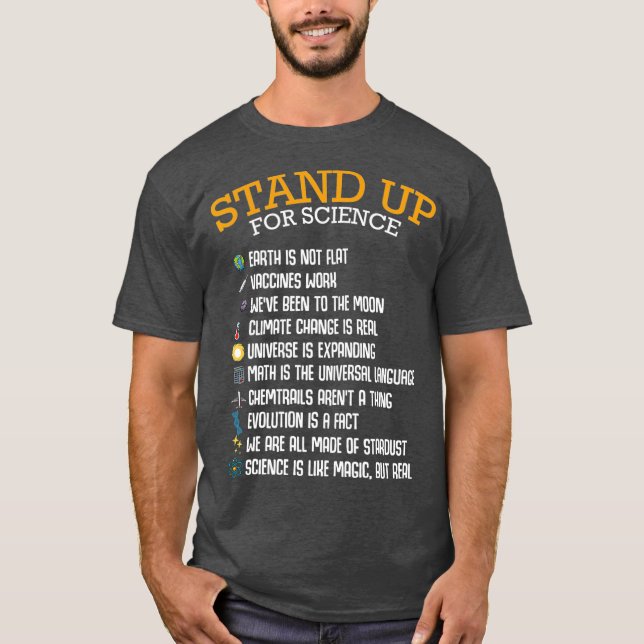 Setzen Sie sich für die Physik des wissenschaftlic T-Shirt (Vorderseite)