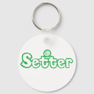 Setzer-Volleyball Schlüsselanhänger