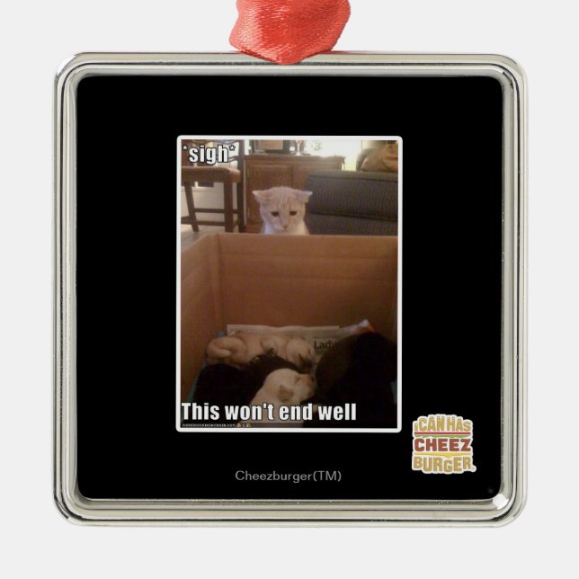 Seuche Ornament Aus Metall (Vorne)