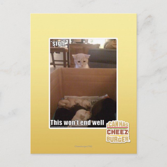 Seufzer Postkarte (Vorderseite)