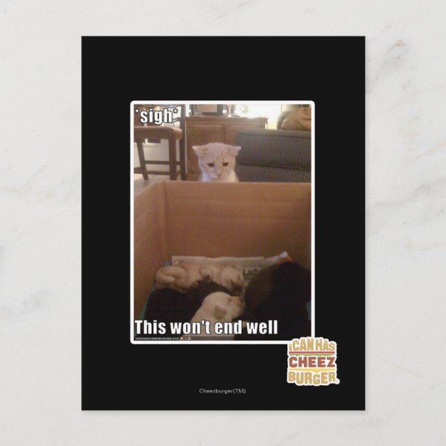 Seufzer Postkarte (Vorderseite)