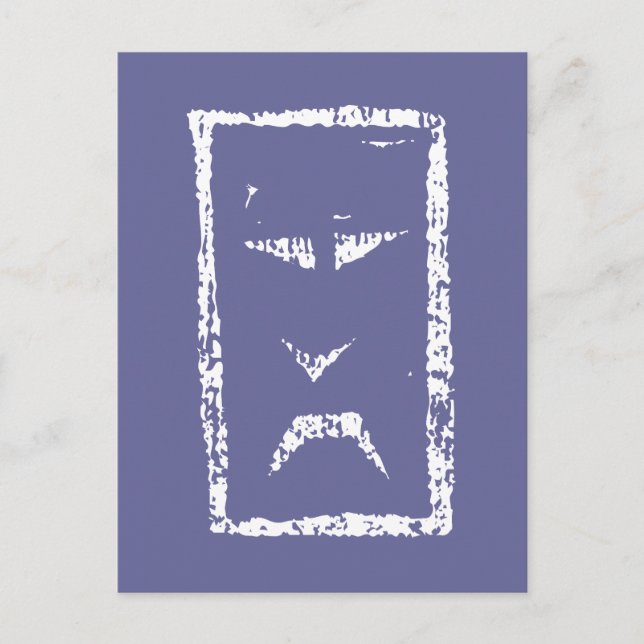 Seufzer... Postkarte (Vorderseite)