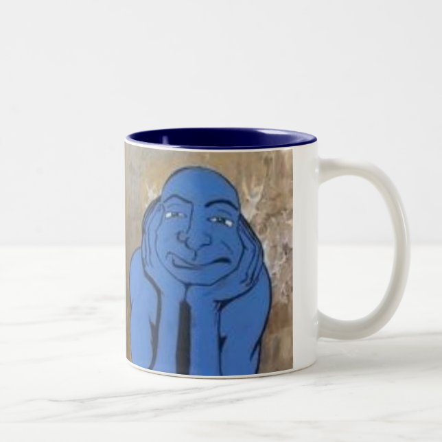SEUFZER ZWEIFARBIGE TASSE (Rechts)