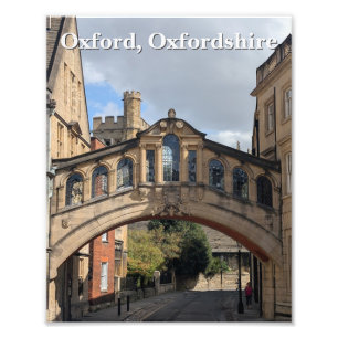 Seufzerbrücke in Oxford Fotodruck