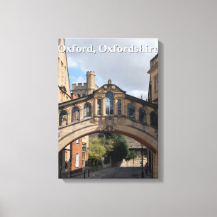 Seufzerbrücke in Oxford Leinwanddruck