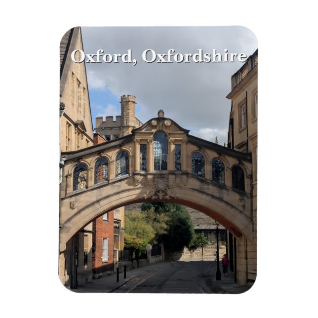 Seufzerbrücke in Oxford Magnet (Vertikal)