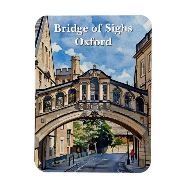Seufzerbrücke in Oxford Magnet (Vertikal)