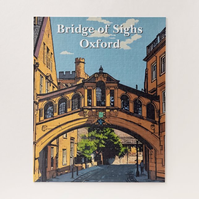 Seufzerbrücke in Oxford Poster Paint (Vertikal)