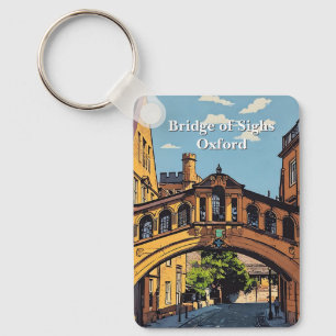 Seufzerbrücke in Oxford Poster Paint Schlüsselanhänger