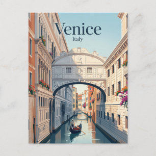 Seufzerbrücke Italien Postkarte