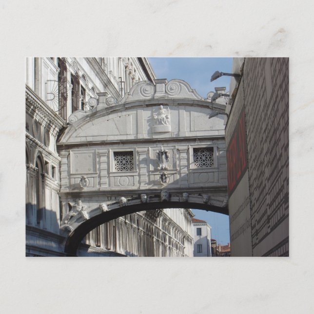 Seufzerbrücke, Venedig 2 Postkarte (Vorderseite)