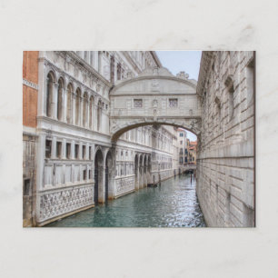 Seufzerbrücke Venedig Italien Postkarte