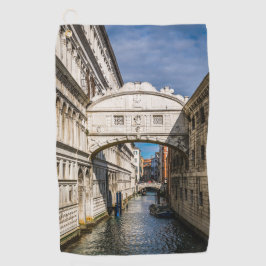 Seufzerbrücke, Venezia, Italien Golfhandtuch