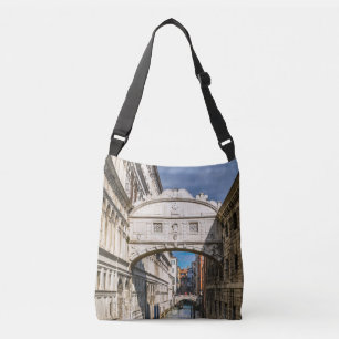Seufzerbrücke, Venezia, Italien Tragetaschen Mit Langen Trägern