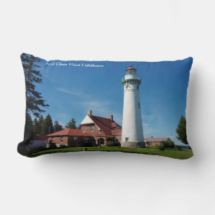 Seul Choix Point Leuchtturm Nackenstützkissen Lendenkissen