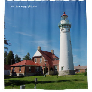 Seul Choix Point Lighthouse Duschvorhang