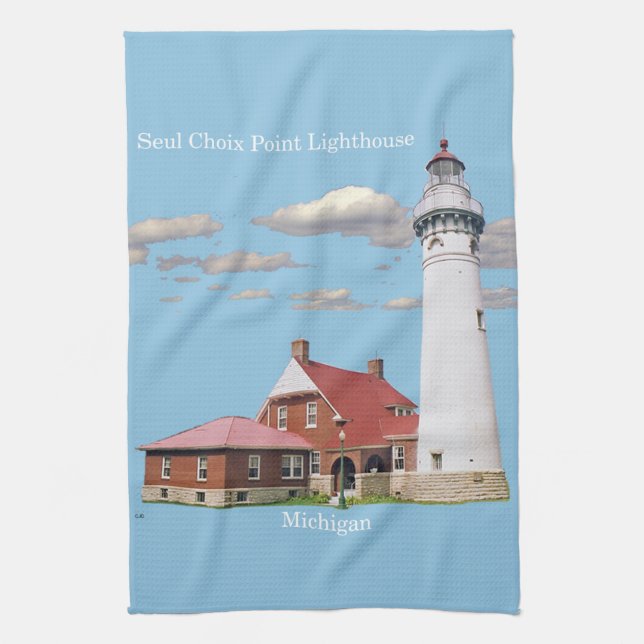 Seul Choix Point Lighthouse Küchentuch (Vertikal)