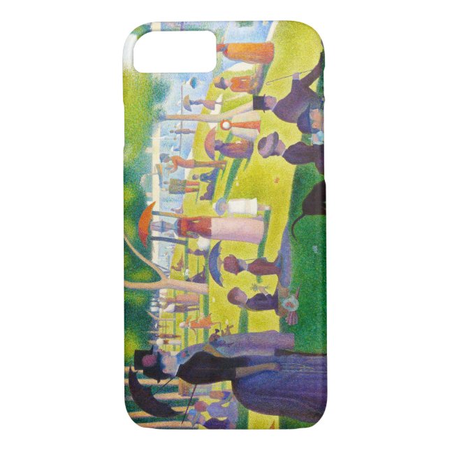 Seurat La großer Jatte iPhone 7 Fall Case-Mate iPhone Hülle (Rückseite)