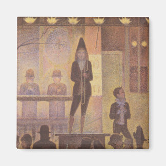 Seurat-Malerei - Die Zirkusparade Magnet