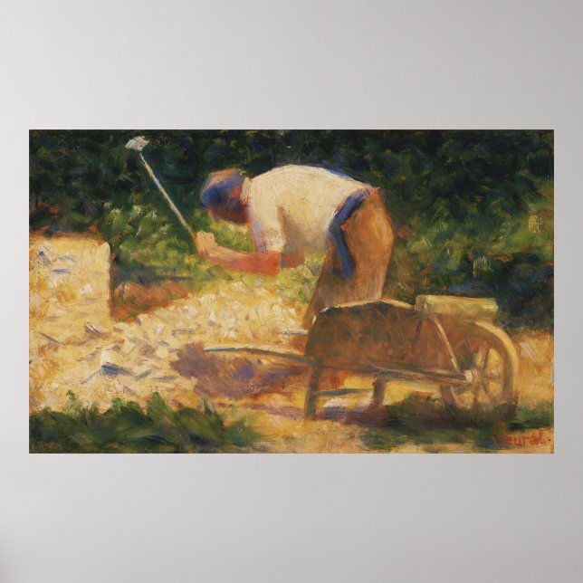 Seurat The Stone Breaker Poster (Vorne)