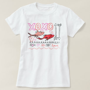 Seuss Valentine XOXO Design T-Shirt