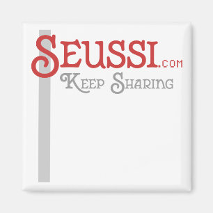 Seussi Aufkleber 2 Magnet