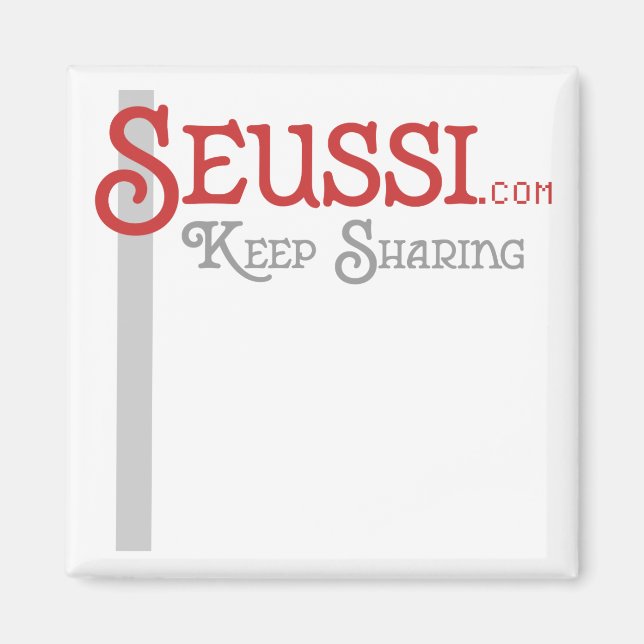 Seussi Sticker 2 Magnet (Vorne)