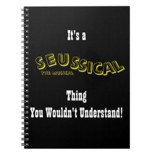 Seussical Journal Notizblock