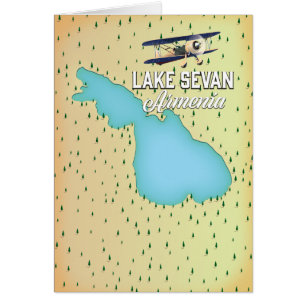 Sevan Armenien-Karte