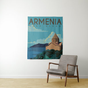 Sevan Armenien Wandteppich