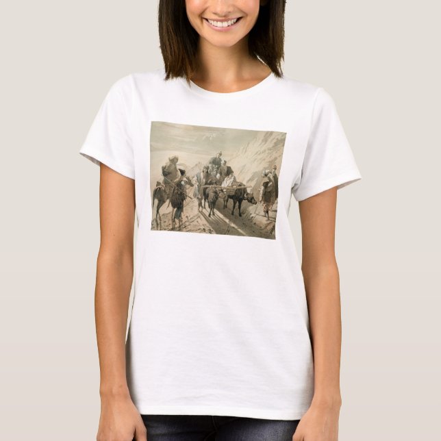 Sevang oder Cockcha Lake, Transcaucasia, Platte 2 T-Shirt (Vorderseite)