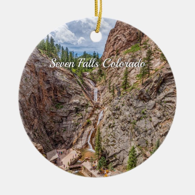 Seven Falls Colorado Ornament (Vorne)