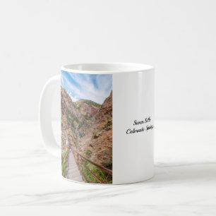 Seven Falls Stairs Blick auf die Kaffeetasse Tasse