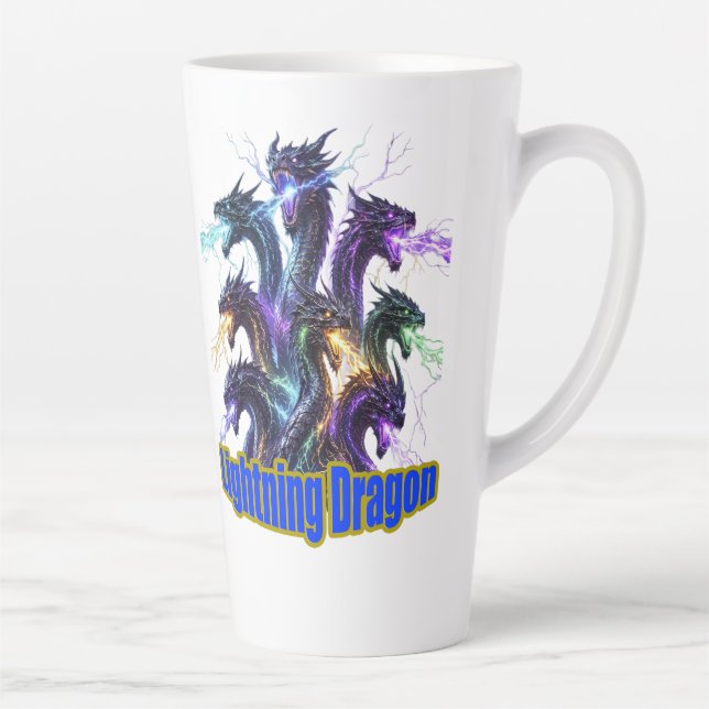 Seven-Headed Lightning Dragon Milchtasse (Rechts)